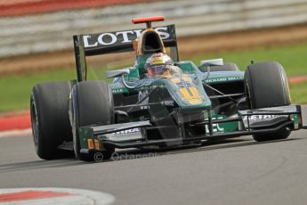 © Octane Photographic 2011. GP2 Official pre-season testing, Silverstone, Wednesday 6th April 2011. Lotus Art - Jules Bianchi. Digital Ref : 0040CB7D1739