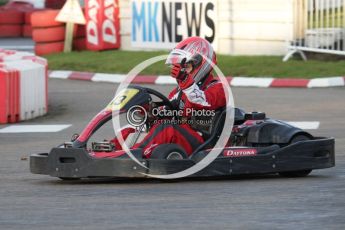 © Octane Photographic Ltd. 2011. Milton Keynes Daytona Karting, Forget-Me-Not Hospice charity racing. Sunday October 30th 2011. Digital Ref : 0194lw7d0286