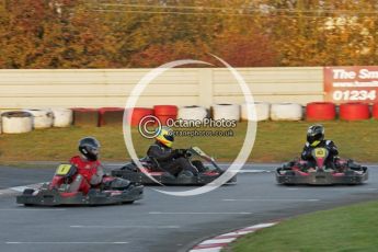 © Octane Photographic Ltd. 2011. Milton Keynes Daytona Karting, Forget-Me-Not Hospice charity racing. Sunday October 30th 2011. Digital Ref : 0194lw7d0739