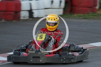 © Octane Photographic Ltd. 2011. Milton Keynes Daytona Karting, Forget-Me-Not Hospice charity racing. Sunday October 30th 2011. Digital Ref : 0194lw7d1156