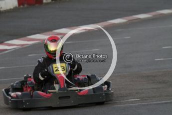© Octane Photographic Ltd. 2011. Milton Keynes Daytona Karting, Forget-Me-Not Hospice charity racing. Sunday October 30th 2011. Digital Ref : 0194lw7d1221