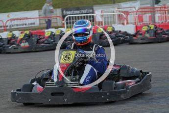 © Octane Photographic Ltd. 2011. Milton Keynes Daytona Karting, Forget-Me-Not Hospice charity racing. Sunday October 30th 2011. Digital Ref : 0194lw7d1254