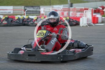 © Octane Photographic Ltd. 2011. Milton Keynes Daytona Karting, Forget-Me-Not Hospice charity racing. Sunday October 30th 2011. Digital Ref : 0194lw7d1274