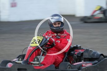 © Octane Photographic Ltd. 2011. Milton Keynes Daytona Karting, Forget-Me-Not Hospice charity racing. Sunday October 30th 2011. Digital Ref : 0194lw7d1285