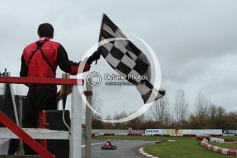 © Octane Photographic Ltd. 2011. Milton Keynes Daytona Karting, Forget-Me-Not Hospice charity racing. Sunday October 30th 2011. Digital Ref : 0194lw7d8794