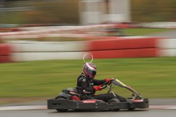 © Octane Photographic Ltd. 2011. Milton Keynes Daytona Karting, Forget-Me-Not Hospice charity racing. Sunday October 30th 2011. Digital Ref : 0194lw7d9078
