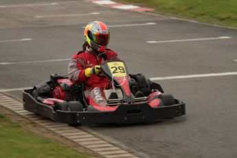 © Octane Photographic Ltd. 2011. Milton Keynes Daytona Karting, Forget-Me-Not Hospice charity racing. Sunday October 30th 2011. Digital Ref : 0194lw7d9115