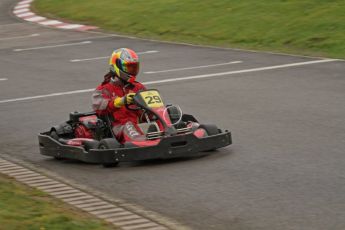 © Octane Photographic Ltd. 2011. Milton Keynes Daytona Karting, Forget-Me-Not Hospice charity racing. Sunday October 30th 2011. Digital Ref : 0194lw7d9325