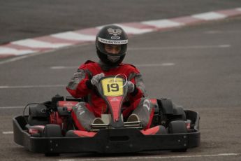 © Octane Photographic Ltd. 2011. Milton Keynes Daytona Karting, Forget-Me-Not Hospice charity racing. Sunday October 30th 2011. Digital Ref : 0194lw7d9350
