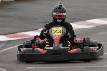 © Octane Photographic Ltd. 2011. Milton Keynes Daytona Karting, Forget-Me-Not Hospice charity racing. Sunday October 30th 2011. Digital Ref : 0194lw7d9664