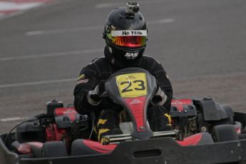 © Octane Photographic Ltd. 2011. Milton Keynes Daytona Karting, Forget-Me-Not Hospice charity racing. Sunday October 30th 2011. Digital Ref : 0194lw7d9874