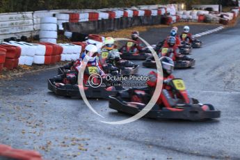 © Octane Photographic Ltd. 2011. Milton Keynes Daytona Karting, Forget-Me-Not Hospice charity racing. Sunday October 30th 2011. Digital Ref : 0194cb7d0057