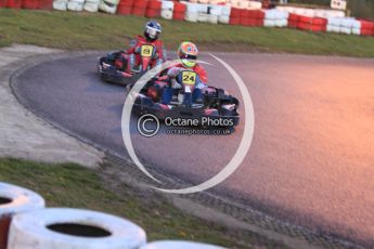 © Octane Photographic Ltd. 2011. Milton Keynes Daytona Karting, Forget-Me-Not Hospice charity racing. Sunday October 30th 2011. Digital Ref : 0194cb7d0205