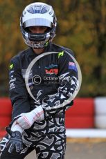 © Octane Photographic Ltd. 2011. Milton Keynes Daytona Karting, Forget-Me-Not Hospice charity racing. Chris van der Drift. Sunday October 30th 2011. Digital Ref : 0194cb7d8246