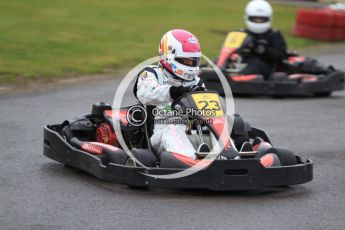 © Octane Photographic Ltd. 2011. Milton Keynes Daytona Karting, Forget-Me-Not Hospice charity racing. Sunday October 30th 2011. Digital Ref : 0194cb7d8428