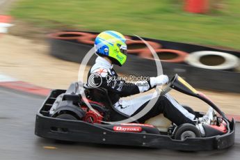 © Octane Photographic Ltd. 2011. Milton Keynes Daytona Karting, Forget-Me-Not Hospice charity racing. Sunday October 30th 2011. Digital Ref : 0194cb7d8436