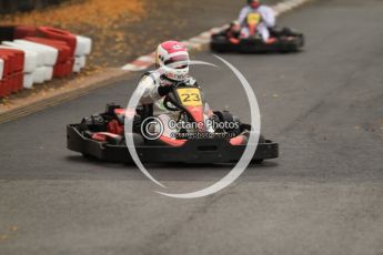 © Octane Photographic Ltd. 2011. Milton Keynes Daytona Karting, Forget-Me-Not Hospice charity racing. Sunday October 30th 2011. Digital Ref : 0194cb7d8732