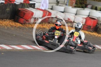 © Octane Photographic Ltd. 2011. Milton Keynes Daytona Karting, Forget-Me-Not Hospice charity racing. Sunday October 30th 2011. Digital Ref : 0194cb7d9166