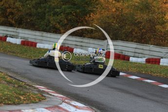 © Octane Photographic Ltd. 2011. Milton Keynes Daytona Karting, Forget-Me-Not Hospice charity racing. Sunday October 30th 2011. Digital Ref : 0194cb7d9444