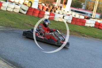 © Octane Photographic Ltd. 2011. Milton Keynes Daytona Karting, Forget-Me-Not Hospice charity racing. Sunday October 30th 2011. Digital Ref : 0194cb7d9483