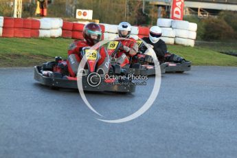 © Octane Photographic Ltd. 2011. Milton Keynes Daytona Karting, Forget-Me-Not Hospice charity racing. Sunday October 30th 2011. Digital Ref : 0194cb7d9532