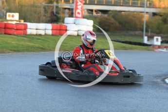 © Octane Photographic Ltd. 2011. Milton Keynes Daytona Karting, Forget-Me-Not Hospice charity racing. Sunday October 30th 2011. Digital Ref : 0194cb7d9538