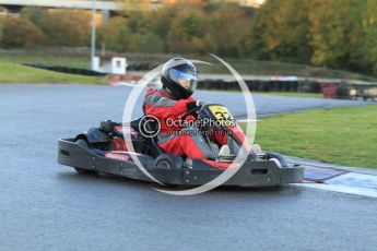 © Octane Photographic Ltd. 2011. Milton Keynes Daytona Karting, Forget-Me-Not Hospice charity racing. Sunday October 30th 2011. Digital Ref : 0194cb7d9542