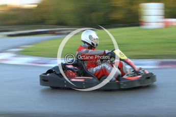 © Octane Photographic Ltd. 2011. Milton Keynes Daytona Karting, Forget-Me-Not Hospice charity racing. Sunday October 30th 2011. Digital Ref : 0194cb7d9570