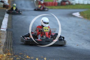 © Octane Photographic Ltd. 2011. Milton Keynes Daytona Karting, Forget-Me-Not Hospice charity racing. Sunday October 30th 2011. Digital Ref : 0194cb7d9660