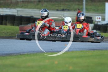 © Octane Photographic Ltd. 2011. Milton Keynes Daytona Karting, Forget-Me-Not Hospice charity racing. Sunday October 30th 2011. Digital Ref : 0194cb7d9663