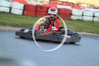 © Octane Photographic Ltd. 2011. Milton Keynes Daytona Karting, Forget-Me-Not Hospice charity racing. Sunday October 30th 2011. Digital Ref : 0194cb7d9732