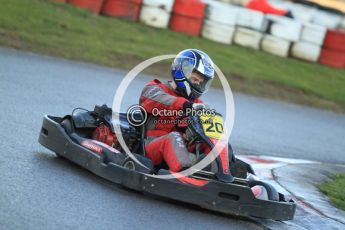 © Octane Photographic Ltd. 2011. Milton Keynes Daytona Karting, Forget-Me-Not Hospice charity racing. Sunday October 30th 2011. Digital Ref : 0194cb7d9765