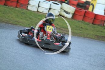 © Octane Photographic Ltd. 2011. Milton Keynes Daytona Karting, Forget-Me-Not Hospice charity racing. Sunday October 30th 2011. Digital Ref : 0194cb7d9780