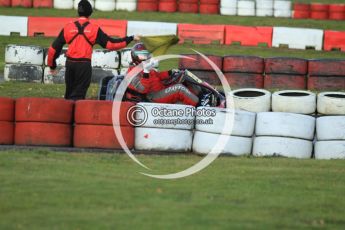 © Octane Photographic Ltd. 2011. Milton Keynes Daytona Karting, Forget-Me-Not Hospice charity racing. Sunday October 30th 2011. Digital Ref : 0194cb7d9957