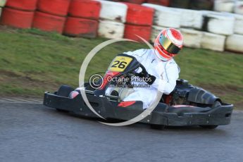 © Octane Photographic Ltd. 2011. Milton Keynes Daytona Karting, Forget-Me-Not Hospice charity racing. Sunday October 30th 2011. Digital Ref : 0194cb7d9983