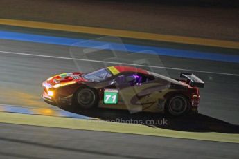 © Octane Photographic 2011. Le Mans night qualifying 9th June 2011. La Sarthe, France. Digital Ref : 0077CB1D0992