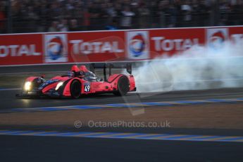 © Octane Photographic 2011. Le Mans night qualifying 9th June 2011. La Sarthe, France. Digital Ref : 0077CB7D0524