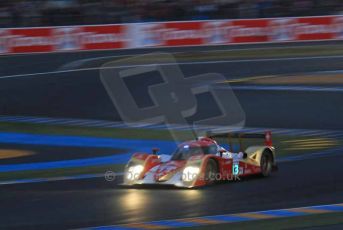 © Octane Photographic 2011. Le Mans night qualifying 9th June 2011. La Sarthe, France. Digital Ref : 0077LW7D4694