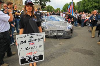 © Octane Photographic 2011. Le Mans Drivers' parade, 10th June 2011. Digital Ref : 0078CB1D1184