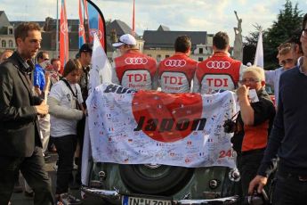 © Octane Photographic 2011. Le Mans Drivers' parade, 10th June 2011. Digital Ref : 0078LW7D5141