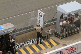 © Octane Photographic 2011. Le Mans finish line and podium - Sunday 11th June 2011. La Sarthe, France. Digital Ref : 0263lw7d7452
