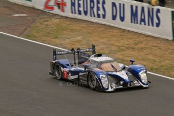 © Octane Photographic 2011. Le Mans finish line and podium - Sunday 11th June 2011. La Sarthe, France. Digital Ref : 0263lw7d7460