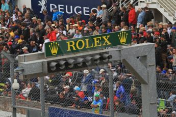© Octane Photographic 2011. Le Mans finish line and podium - Sunday 11th June 2011. La Sarthe, France. Digital Ref : 0263lw7d7509