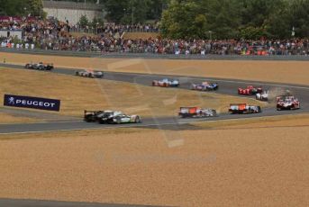 © Octane Photographic 2011. Le Mans Race - Saturday 10th June 2011. La Sarthe, France. Digital Ref : 0112LW7D6032