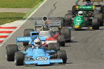 © Octane Photographic Ltd. 2011 Masters Racing Espiritu de Montjuic, April 10th 2011. Grand Prix masters, Historic Formula 1 racing. Digital Ref : 0042CB1D1240