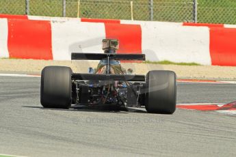 © Octane Photographic Ltd. 2011 Masters Racing Espiritu de Montjuic, April 10th 2011. Grand Prix masters, Historic Formula 1 racing. Digital Ref : 0042CB1D1245