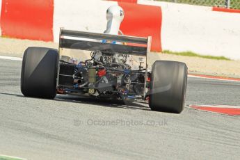© Octane Photographic Ltd. 2011 Masters Racing Espiritu de Montjuic, April 10th 2011. Grand Prix masters, Historic Formula 1 racing. Digital Ref : 0042CB1D1283