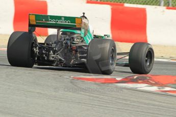 © Octane Photographic Ltd. 2011 Masters Racing Espiritu de Montjuic, April 10th 2011. Grand Prix masters, Historic Formula 1 racing. Digital Ref : 0042CB1D1302
