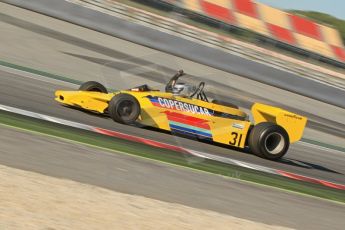 © Octane Photographic Ltd. 2011 Masters Racing Espiritu de Montjuic, April 8th 2011. Grand Prox masters, Historic Formula 1 racing. Digital Ref : 0042CB1D0347