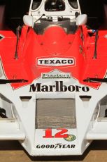 © Octane Photographic Ltd. 2011 Masters Racing Espiritu de Montjuic, April 8th 2011. Ex-James Hunt McLaren M26, d'Anbsembourg. Grand Prix masters, Historic Formula 1 racing. Digital Ref : 0042CB7D0382